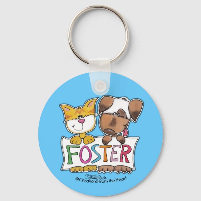 Chaveiro Bandeja FOSTER de Suspensão de Cachorro e Gato (Frente)