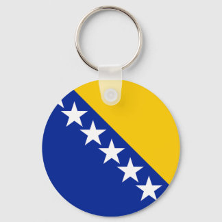 Chaveiro Bandeja para copo da bandeira da Bósnia e Herzegov