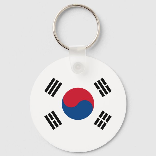 Chaveiro Bandera de Corea del Sur (Frente)