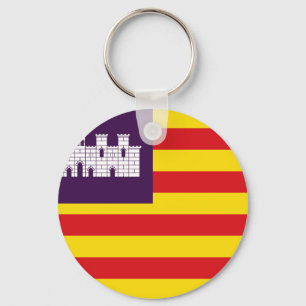 Chaveiro Bandera Islas Baleares - bandeira Balearic Island