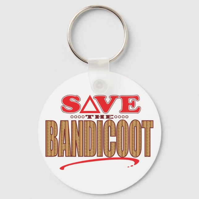 Chaveiro Bandicoot Save (Frente)