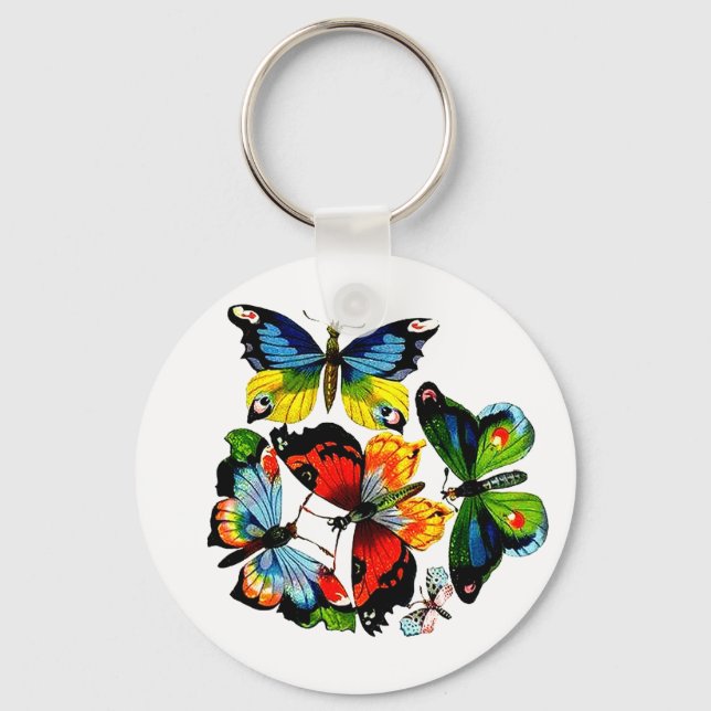 Chaveiro Bando De Borboletas (Frente)
