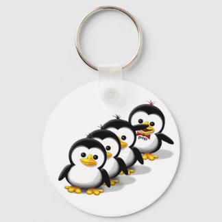 Chaveiro Bando de Pinguins