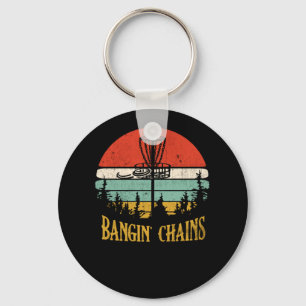 Chaveiro Bangin Chains Retro Disco Golf Frisbee Esporte