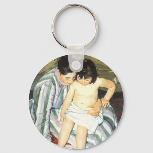 Chaveiro Banho da Criança por Mary Cassatt Impressionismo V