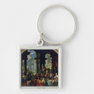 Chaveiro Banquete sob um Portico iónico, c.1720-25
