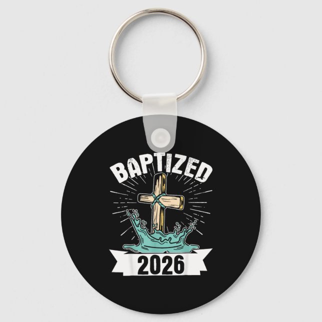 Chaveiro Baptized 2026  (Frente)