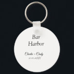 Chaveiro Bar Harbour festa de solteira bridges casamento<br><div class="desc">Design</div>