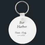 Chaveiro Bar Harbour festa de solteira bridges casamento<br><div class="desc">Design</div>