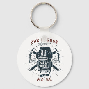 Chaveiro Bar Harbour Maine Backpack Viagem