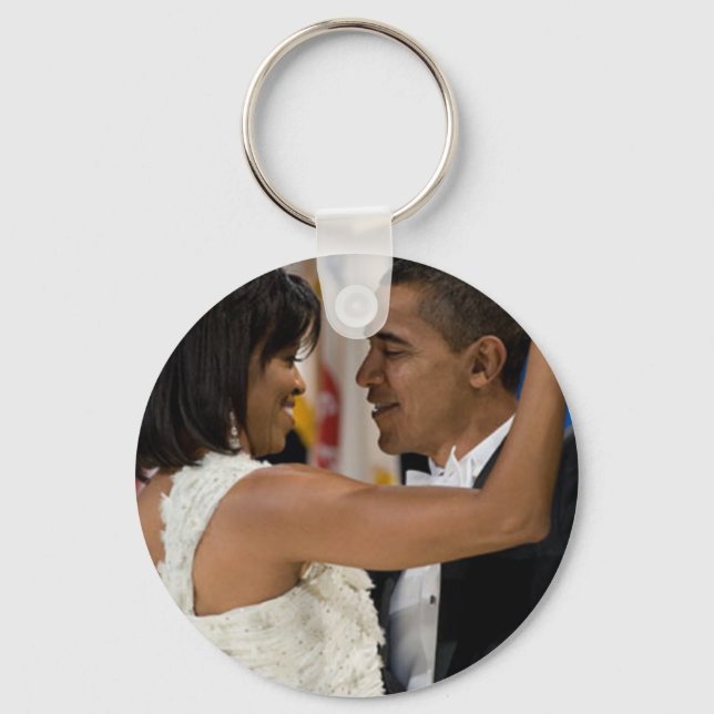 Chaveiro Barack e Michelle Obama (Frente)