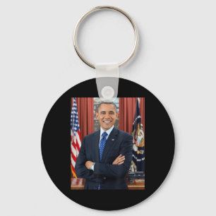 Chaveiro Barack Obama Foto 44 Presidente Potus Patriótico