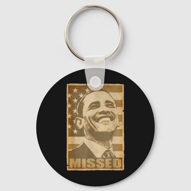 Chaveiro Barack Obama Perdeu Poster Torn (Frente)