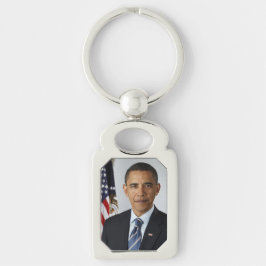 Chaveiro Barack Obama Presidente dos EUA Casa Branca Retrat
