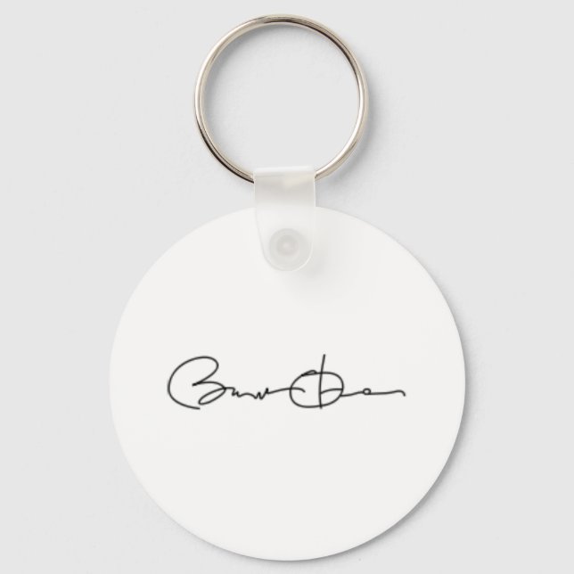 Chaveiro Barack Obama Signature (Frente)