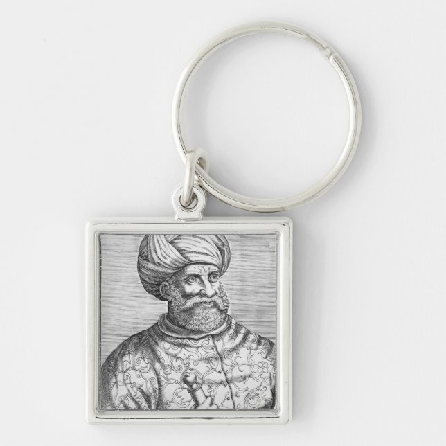 Chaveiro Barbarossa, ilustração de Andre Thevet (Frente)