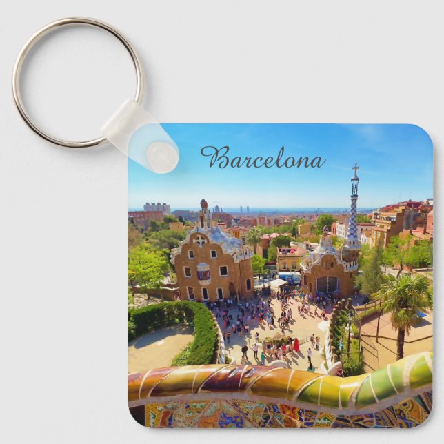 Chaveiro Barcelona, Park Guell (Frente)