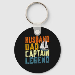 Chaveiro Barco à vela retro vintage marido pai capitão