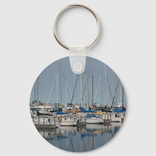 Chaveiro Barco de vela.Iates (Frente)