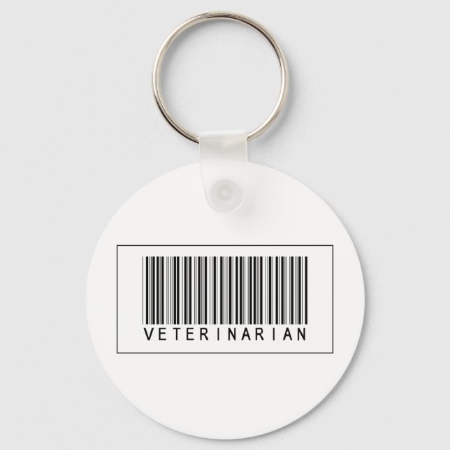 Chaveiro Barcode Veterinarian (Frente)