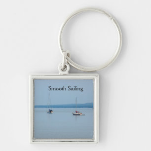 Chaveiro Barcos à vela no rio