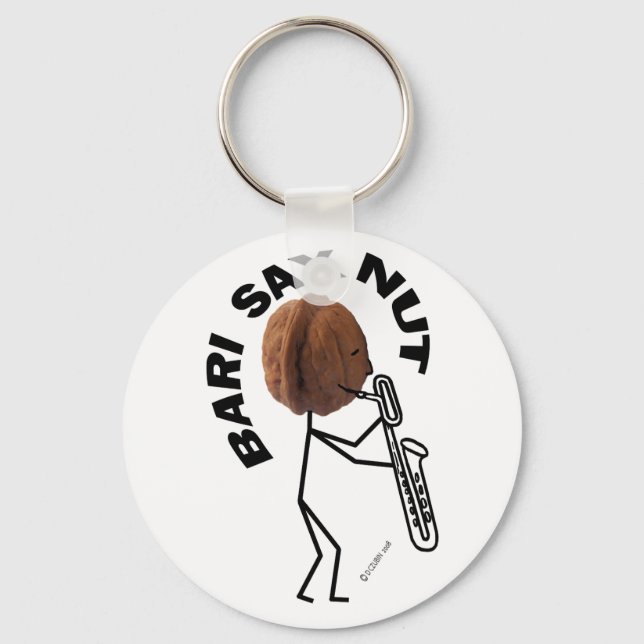 Chaveiro Bari Sax Nut (Frente)