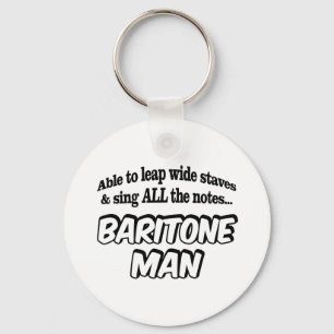 Chaveiro Baritone Man - Super-herói da Música