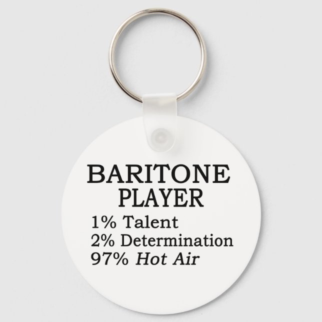 Chaveiro Baritone Player Hot Air (Frente)