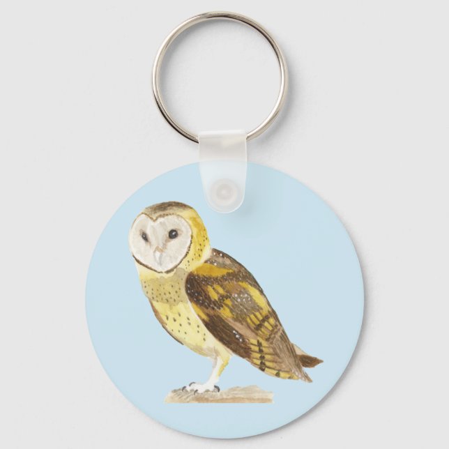 Chaveiro Barn Owl (Frente)