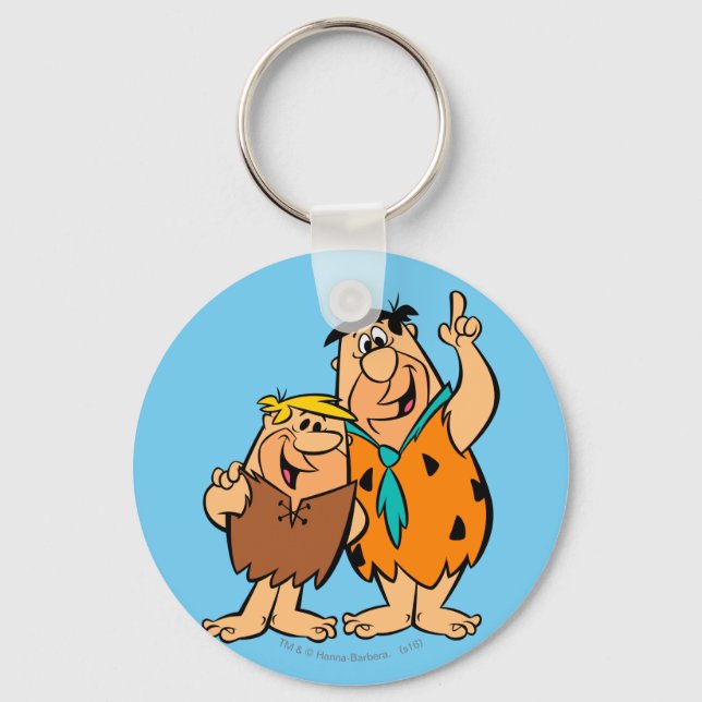 Chaveiro Barney Rubble and Fred Flintstone (Frente)