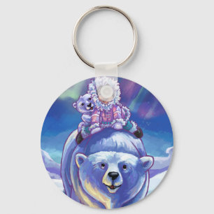 Chaveiro Barramento de Urso Polar