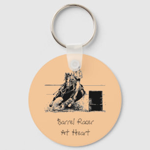 Chaveiro Barrel Racer In Heart