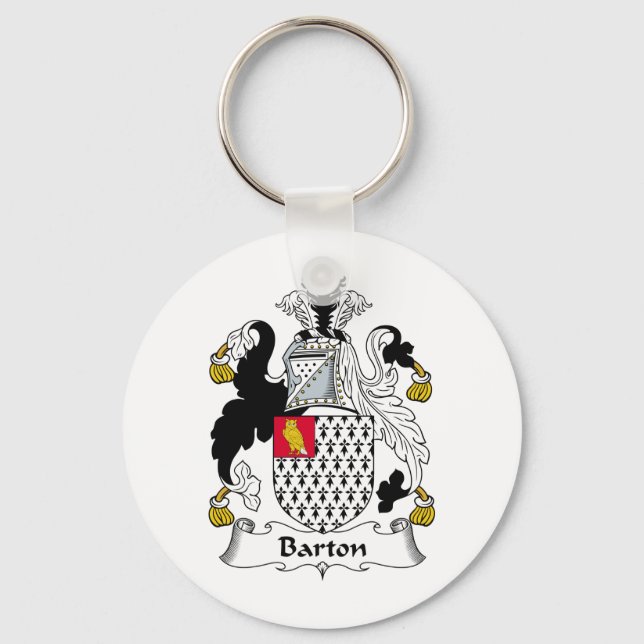 Chaveiro Barton Family Crest (Frente)