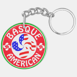 Chaveiro Basco Americano Euskara Lauburu