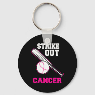 Chaveiro Baseball Ataca Legal Consciência do Cancer de Mama