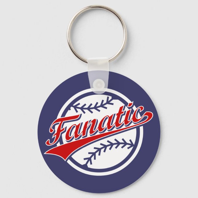 Chaveiro Baseball Fanático (Frente)