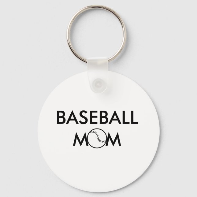 Chaveiro Baseball Mom Keychain (Frente)
