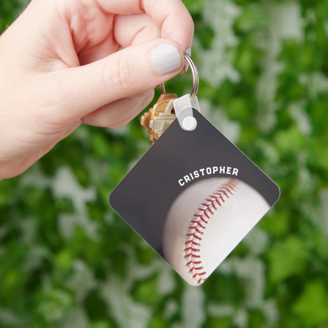 Chaveiro Basebol Personalizado (Mão)