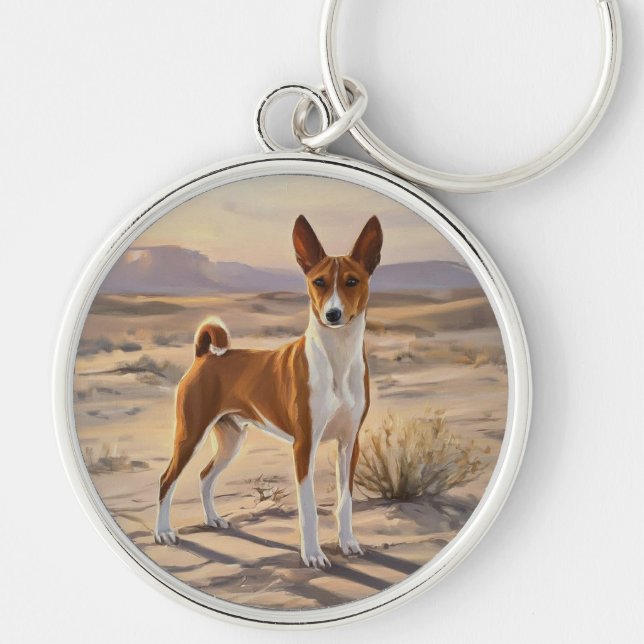 Chaveiro Basenji (Frente)