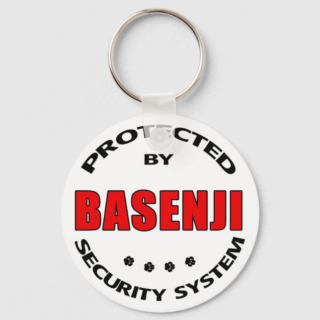 Chaveiro Basenji Dog Security (Frente)