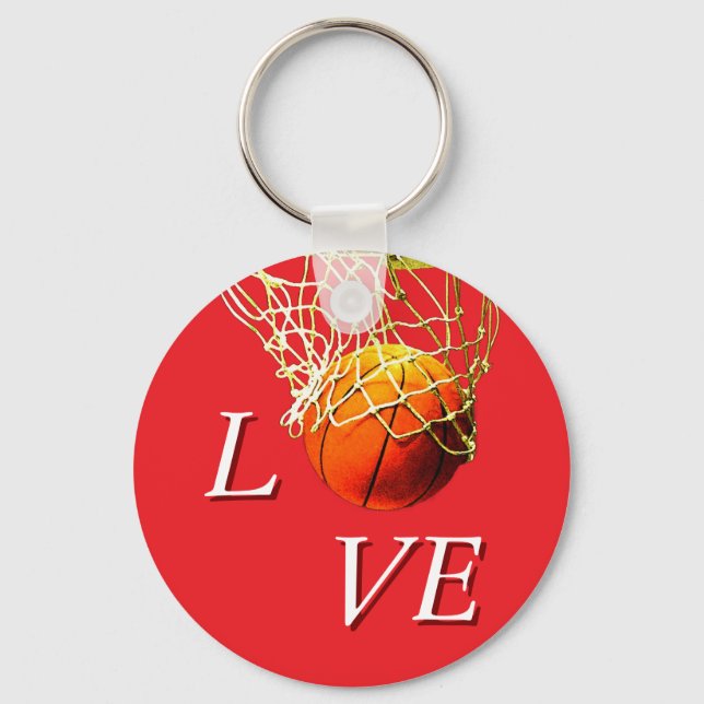 Chaveiro Basketball I Love (Frente)