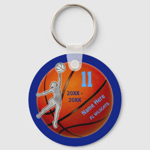 Chaveiro Basketball Keychains Your YEAR, NUMBER, NAME, TEAM