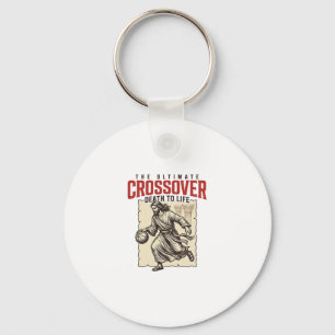 Chaveiro Basquete Cristão Crossover Definitivo Vintage
