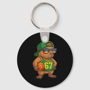 Chaveiro Basquete de Capivara 67 Geração Alpha Gíria Srts H