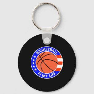 Chaveiro Basquete É Minha Vida É Bandeira Da Vida Nos Eua