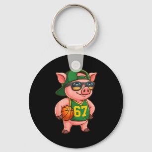 Chaveiro Basquete engraçado G 67 gíria da Geração Alpha Srt