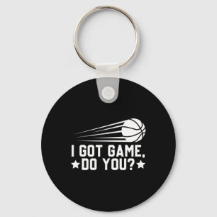 Chaveiro Basquete Eu Tenho Jogo, Você