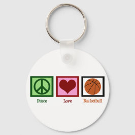 Chaveiro Basquete Peace Love