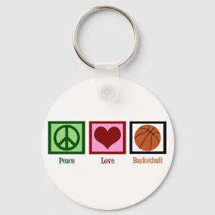 Chaveiro Basquete Peace Love