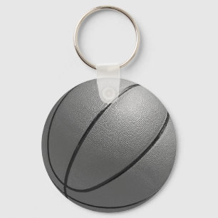 Chaveiro Basquete preto e branco